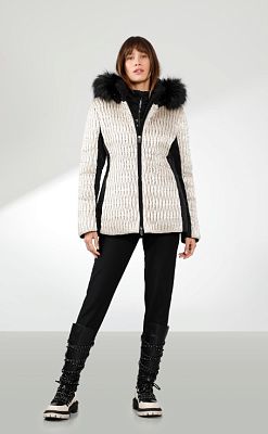 Превью Горнолыжная одежда со скидкой Куртка горнолыжная POIVRE BLANC W22-0804-WO/G Glow Nacre White
